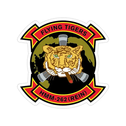 HMM 262 REIN (USMC) Transparent STICKER Die-Cut Vinyl Decal - The Sticker Space