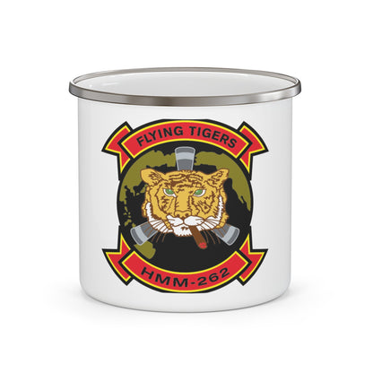 HMM 262 (USMC) Enamel Mug-12oz-The Sticker Space