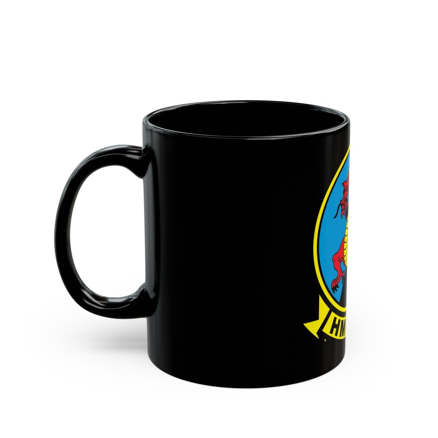 HMM 268 alt (USMC) Black Coffee Mug-The Sticker Space