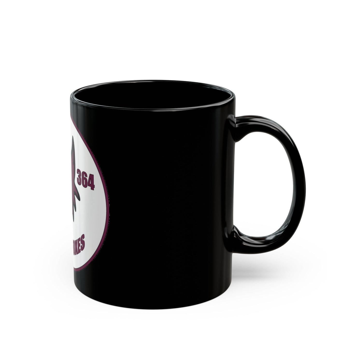 HMM 364 (USMC) Black Coffee Mug-The Sticker Space