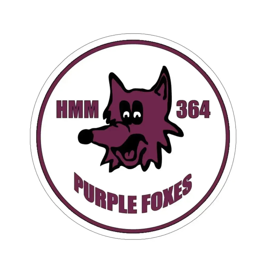 HMM 364 (USMC) STICKER Vinyl Die-Cut Decal - The Sticker Space
