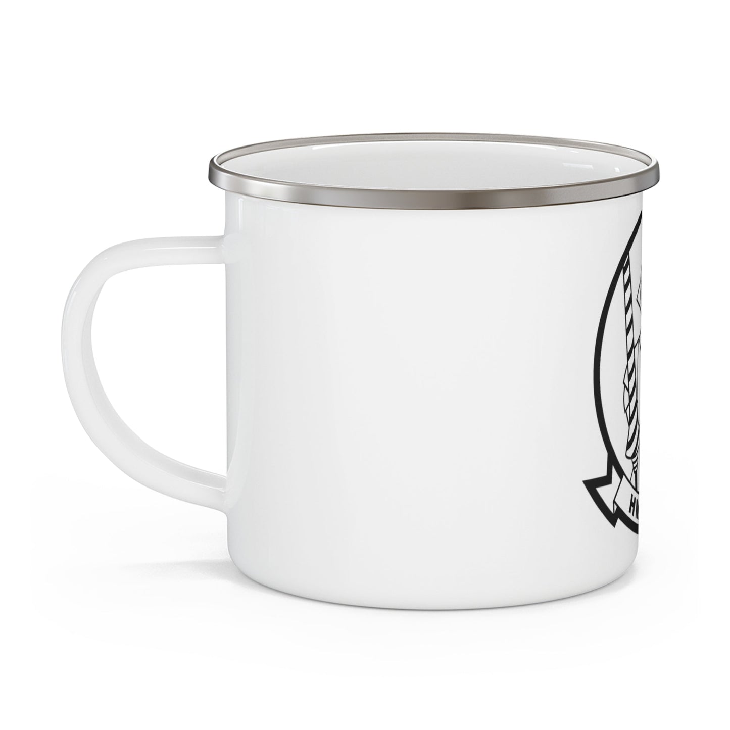 HMM 365 (USMC) Enamel Mug-12oz-The Sticker Space