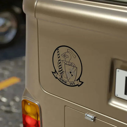 HMM 365 (USMC) Transparent STICKER Die-Cut Vinyl Decal - The Sticker Space