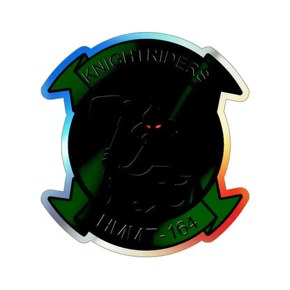 HMMT 164 (USMC) Holographic STICKER Die-Cut Vinyl Decal 6 Inch Holographic - The Sticker Space