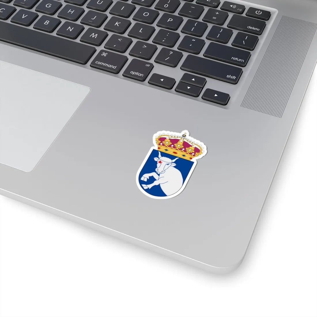 HMS Aldebaran vapen (Sweden) (Coat of Arms) STICKER Vinyl Kiss-Cut Decal - The Sticker Space