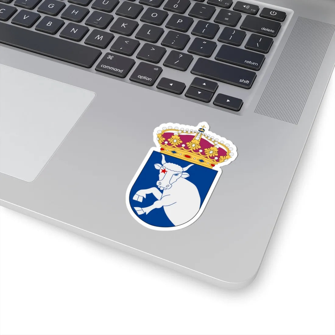HMS Aldebaran vapen (Sweden) (Coat of Arms) STICKER Vinyl Kiss-Cut Decal - The Sticker Space