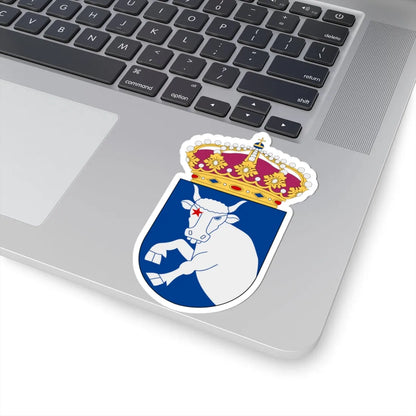 HMS Aldebaran vapen (Sweden) (Coat of Arms) STICKER Vinyl Kiss-Cut Decal - The Sticker Space