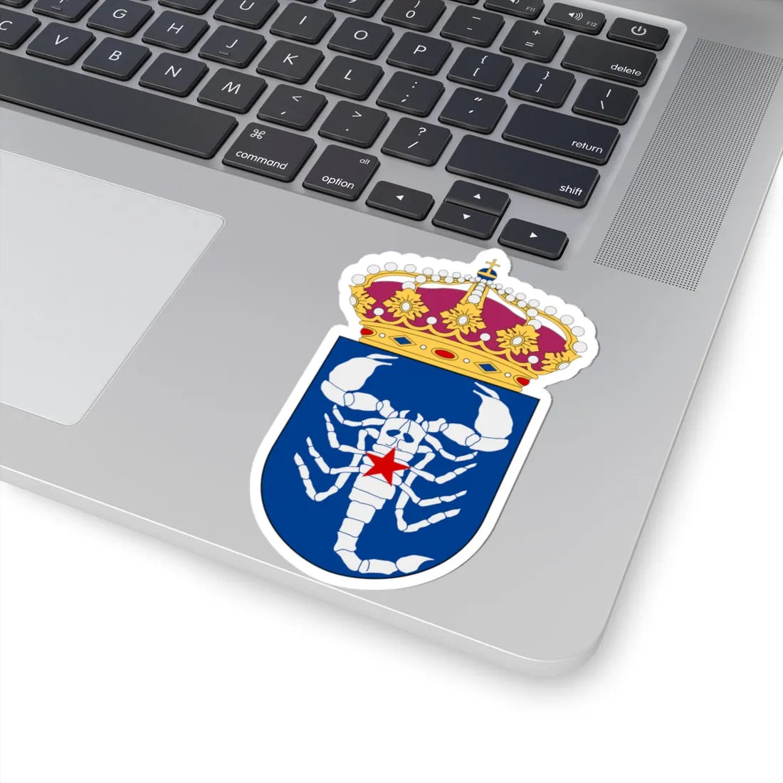 HMS Antares vapen (Sweden) (Coat of Arms) STICKER Vinyl Kiss-Cut Decal - The Sticker Space
