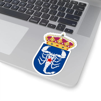 HMS Antares vapen (Sweden) (Coat of Arms) STICKER Vinyl Kiss-Cut Decal - The Sticker Space
