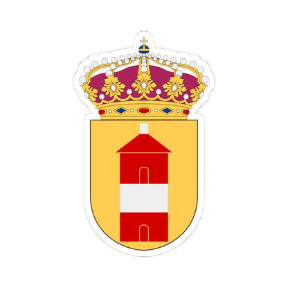 HMS Arholma vapen (Sweden) (Coat of Arms) STICKER Vinyl Kiss-Cut Decal 4 Inch White - The Sticker Space