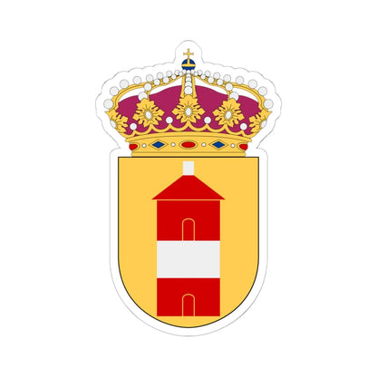 HMS Arholma vapen (Sweden) (Coat of Arms) STICKER Vinyl Kiss-Cut Decal 6 Inch White - The Sticker Space