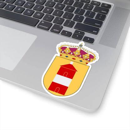 HMS Arholma vapen (Sweden) (Coat of Arms) STICKER Vinyl Kiss-Cut Decal - The Sticker Space