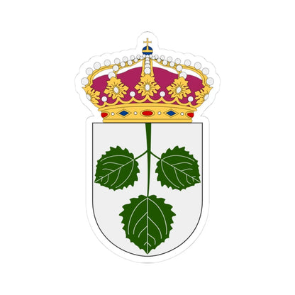 HMS Aspö vapen (Sweden) (Coat of Arms) STICKER Vinyl Kiss-Cut Decal 3 Inch White - The Sticker Space