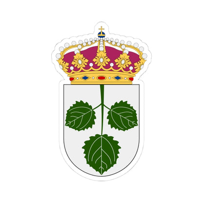 HMS Aspö vapen (Sweden) (Coat of Arms) STICKER Vinyl Kiss-Cut Decal 4 Inch White - The Sticker Space