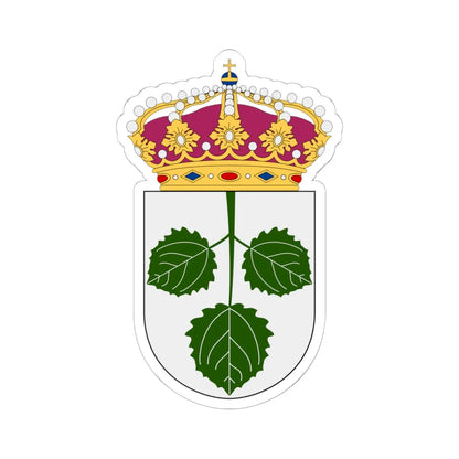 HMS Aspö vapen (Sweden) (Coat of Arms) STICKER Vinyl Kiss-Cut Decal 6 Inch White - The Sticker Space