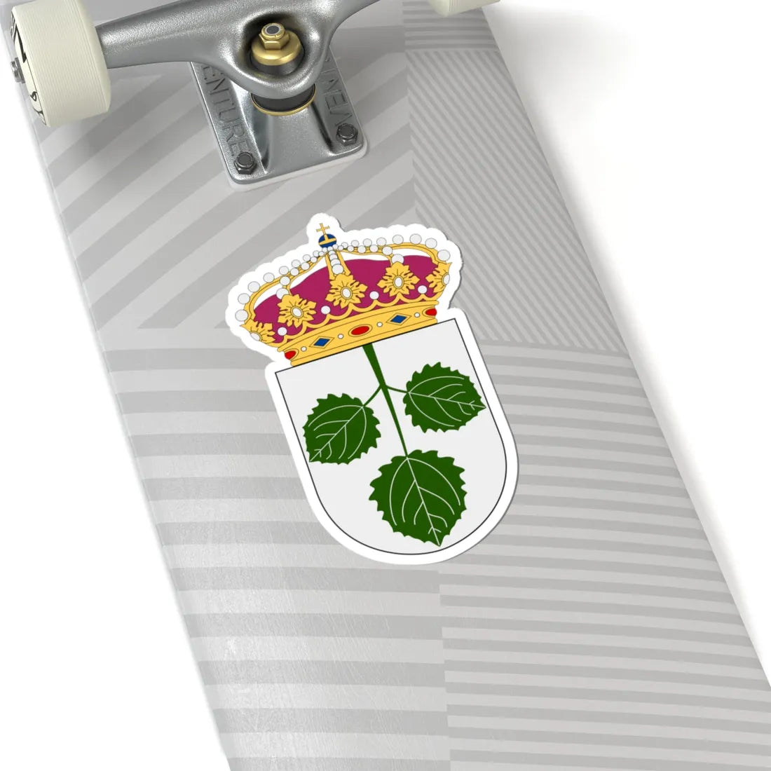 HMS Aspö vapen (Sweden) (Coat of Arms) STICKER Vinyl Kiss-Cut Decal - The Sticker Space