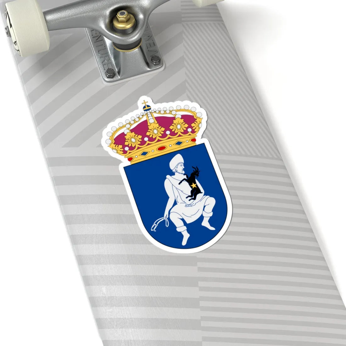 HMS Capella vapen (Sweden) (Coat of Arms) STICKER Vinyl Kiss-Cut Decal - The Sticker Space