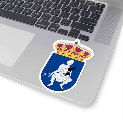 HMS Capella vapen (Sweden) (Coat of Arms) STICKER Vinyl Kiss-Cut Decal - The Sticker Space