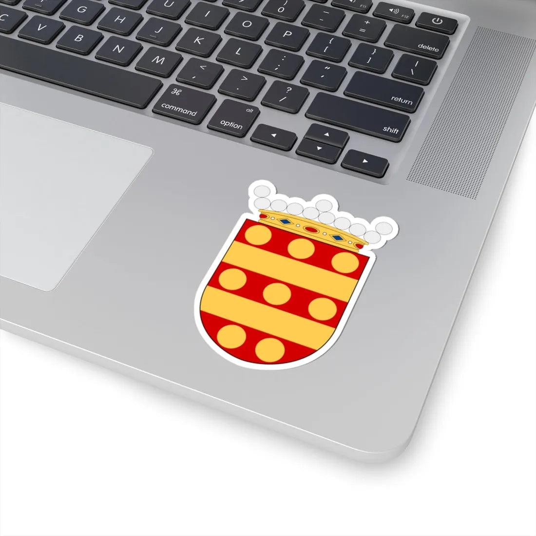 HMS Clas Fleming vapen (Sweden) (Coat of Arms) STICKER Vinyl Kiss-Cut Decal - The Sticker Space