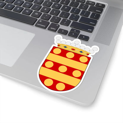 HMS Clas Fleming vapen (Sweden) (Coat of Arms) STICKER Vinyl Kiss-Cut Decal - The Sticker Space