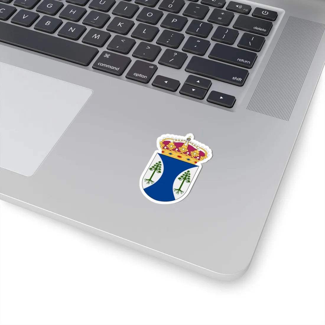 HMS Furusund vapen (Sweden) (Coat of Arms) STICKER Vinyl Kiss-Cut Decal - The Sticker Space