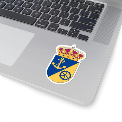 HMS Gålö vapen (Sweden) (Coat of Arms) STICKER Vinyl Kiss-Cut Decal - The Sticker Space