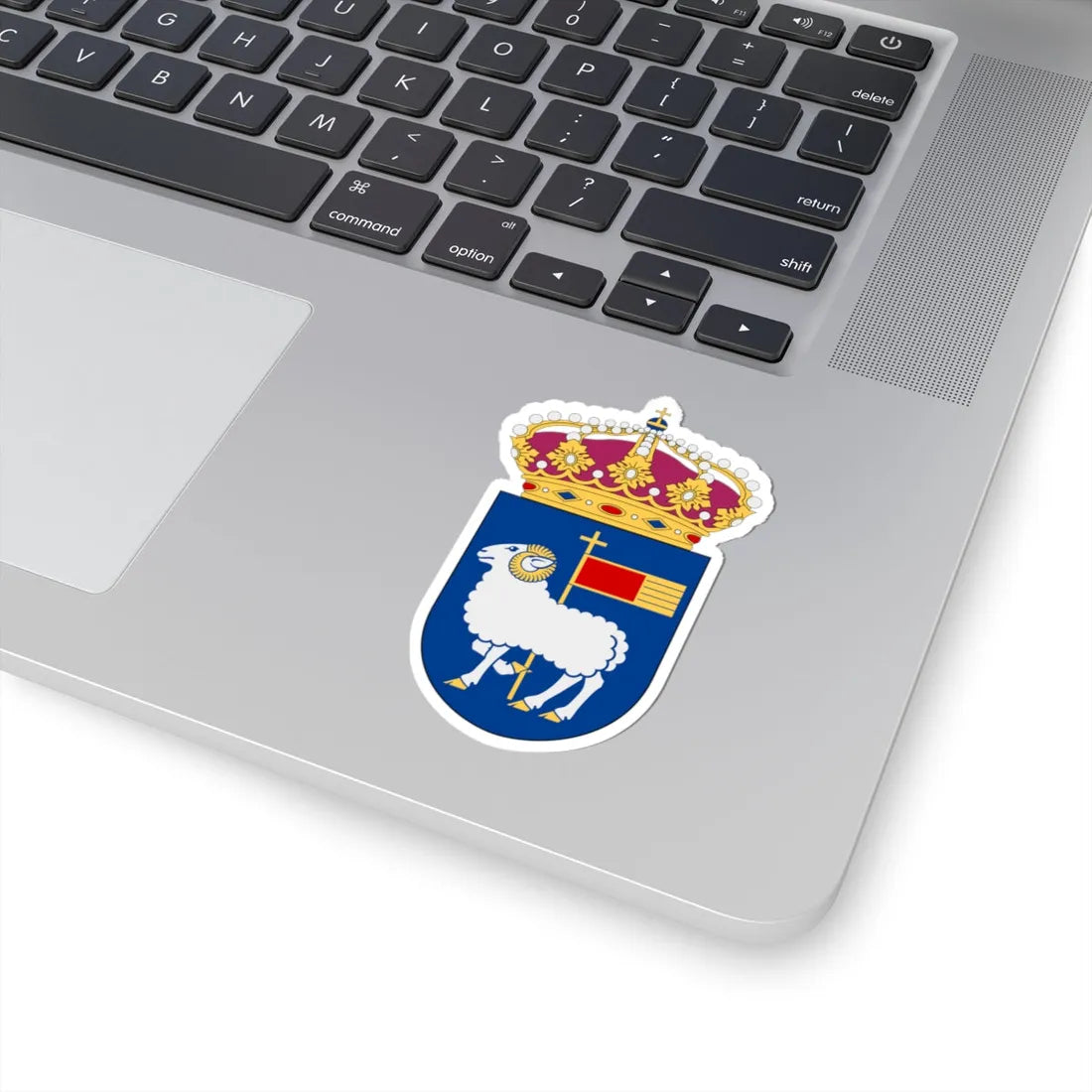 HMS Gotland vapen ubåt (Sweden) (Coat of Arms) STICKER Vinyl Kiss-Cut Decal - The Sticker Space
