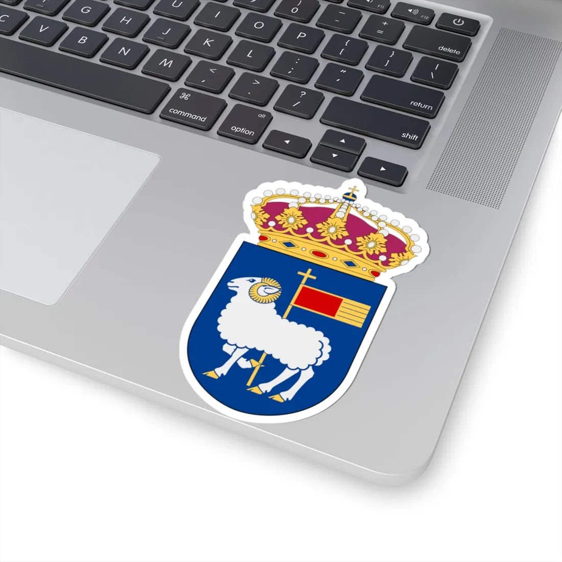 HMS Gotland vapen ubåt (Sweden) (Coat of Arms) STICKER Vinyl Kiss-Cut Decal - The Sticker Space