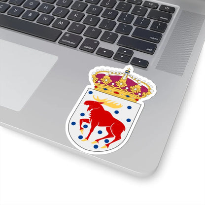 HMS Gästrikland vapen (Sweden) (Coat of Arms) STICKER Vinyl Kiss-Cut Decal - The Sticker Space