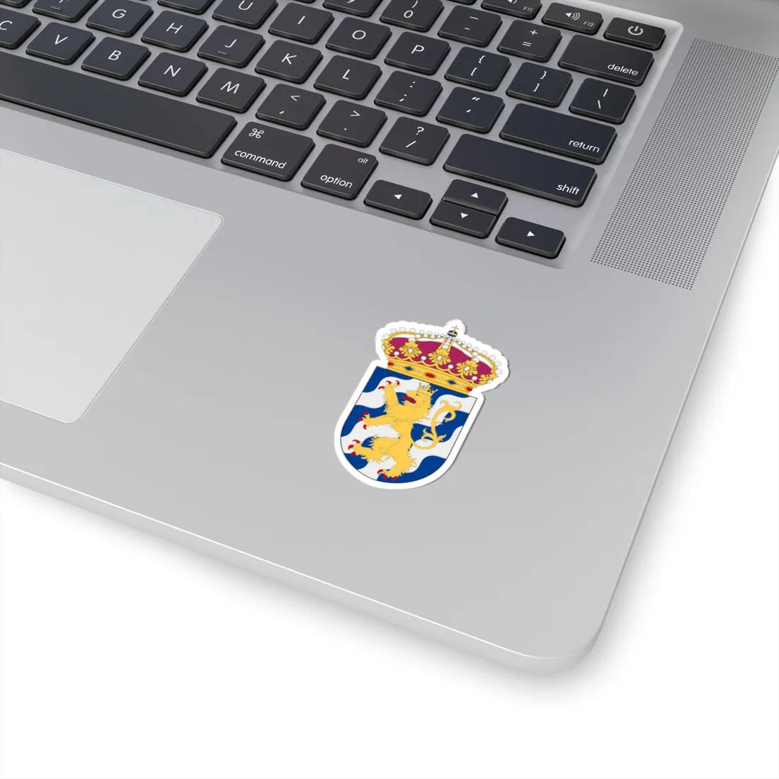 HMS Göta Lejon vapen (Sweden) (Coat of Arms) STICKER Vinyl Kiss-Cut Decal - The Sticker Space
