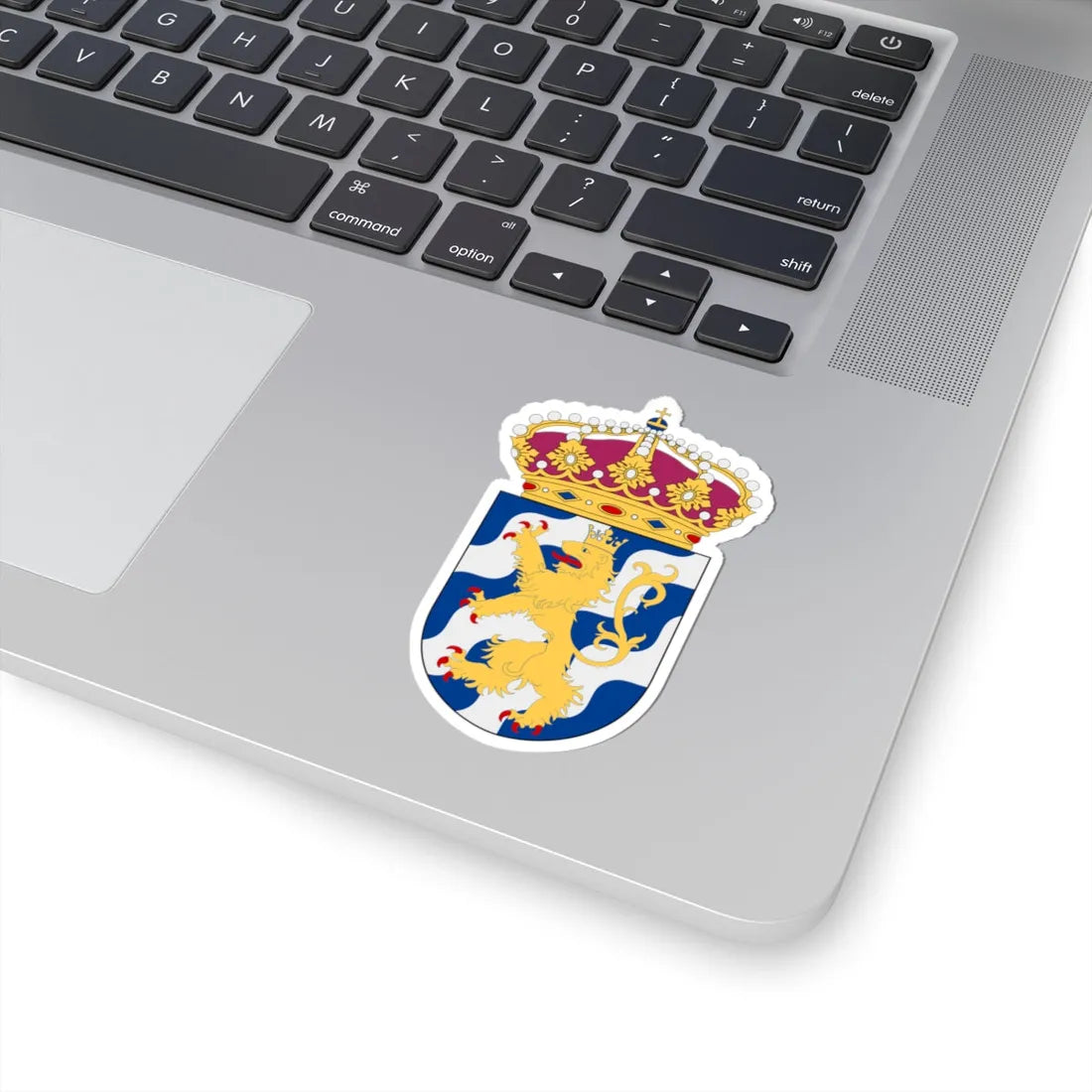 HMS Göta Lejon vapen (Sweden) (Coat of Arms) STICKER Vinyl Kiss-Cut Decal - The Sticker Space