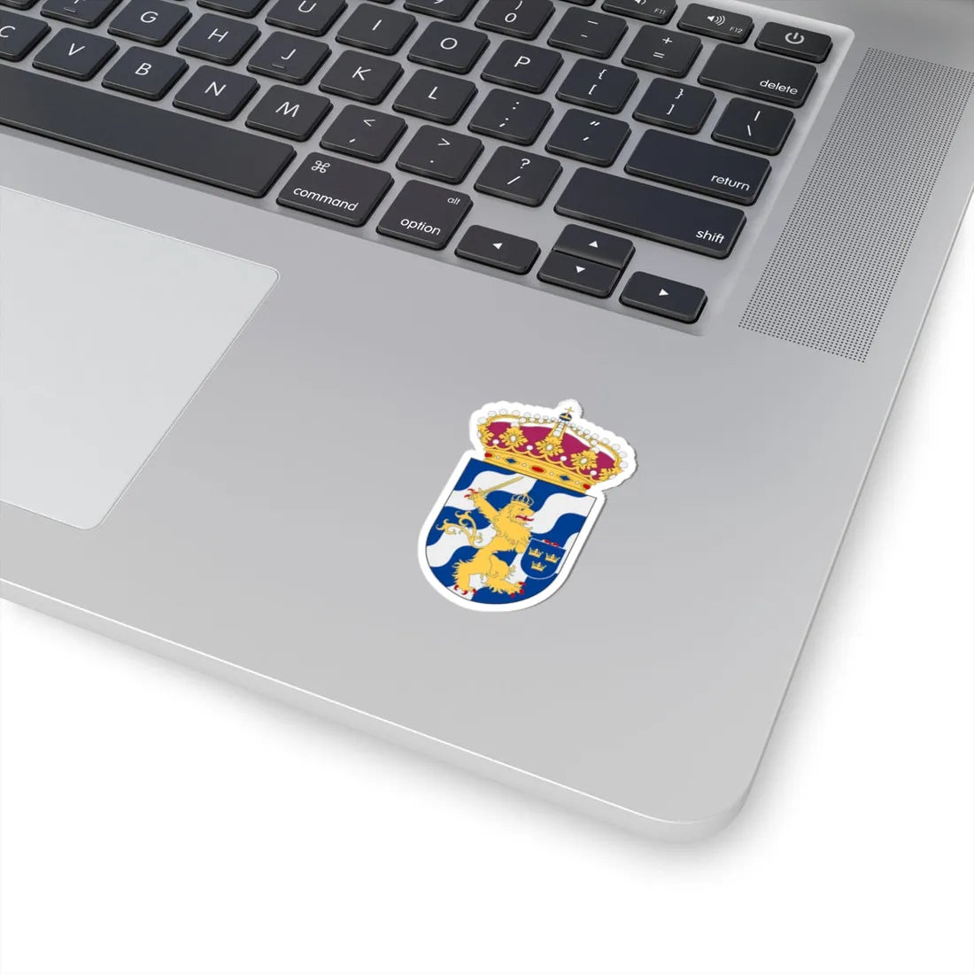 HMS Göteborg vapen (Sweden) (Coat of Arms) STICKER Vinyl Kiss-Cut Decal - The Sticker Space