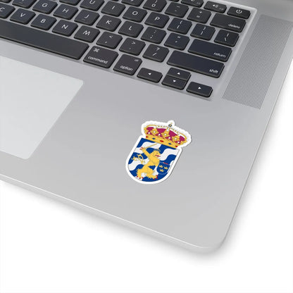 HMS Göteborg vapen (Sweden) (Coat of Arms) STICKER Vinyl Kiss-Cut Decal - The Sticker Space