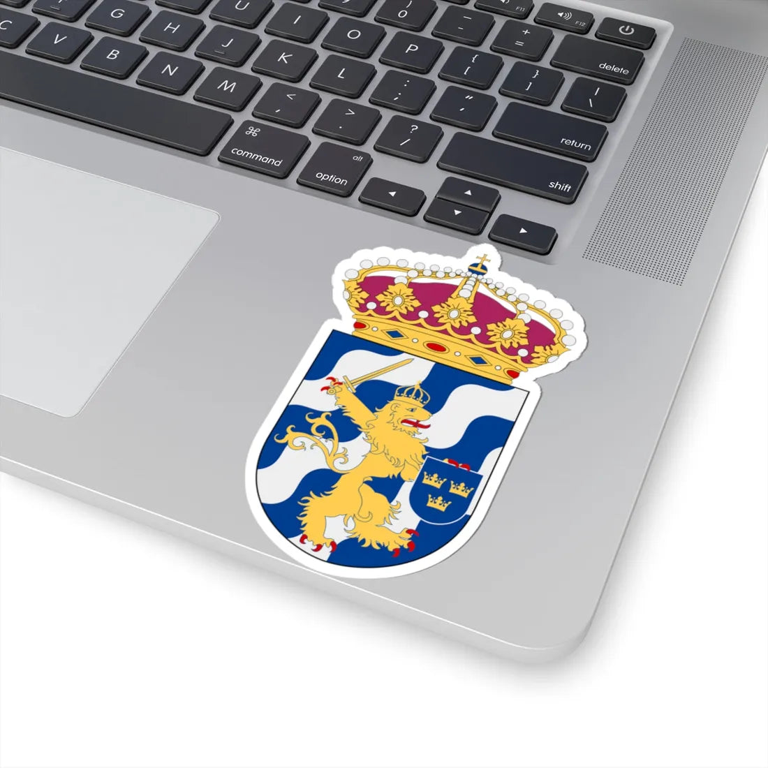 HMS Göteborg vapen (Sweden) (Coat of Arms) STICKER Vinyl Kiss-Cut Decal - The Sticker Space