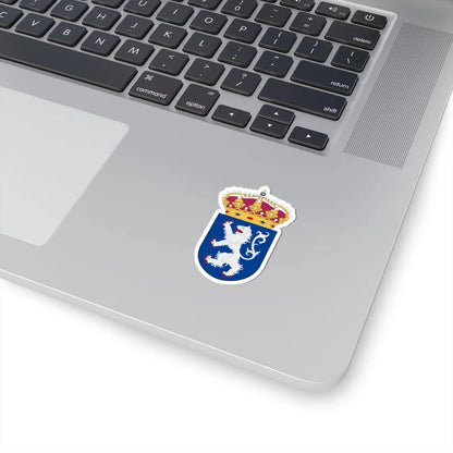 HMS Halland vapen (Sweden) (Coat of Arms) STICKER Vinyl Kiss-Cut Decal - The Sticker Space