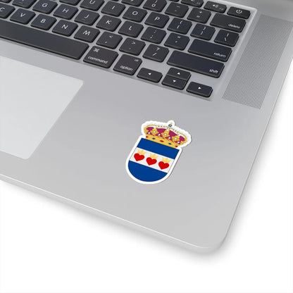 HMS Halmstad vapen (Sweden) (Coat of Arms) STICKER Vinyl Kiss-Cut Decal - The Sticker Space