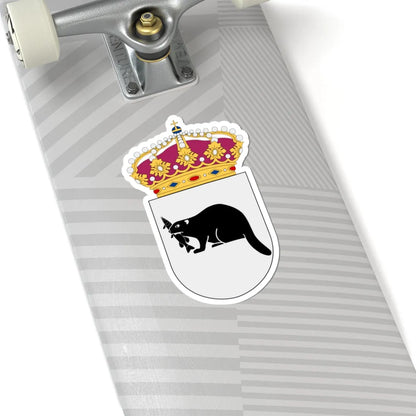 HMS Härnösand vapen (Sweden) (Coat of Arms) STICKER Vinyl Kiss-Cut Decal - The Sticker Space