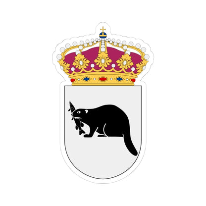 HMS Härnösand vapen (Sweden) (Coat of Arms) STICKER Vinyl Kiss-Cut Decal - The Sticker Space