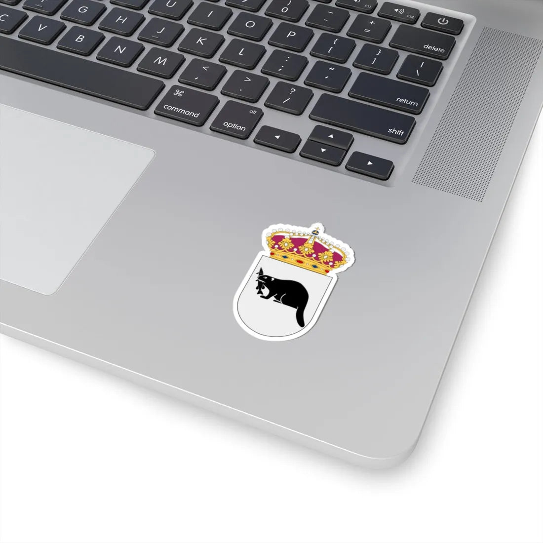 HMS Härnösand vapen (Sweden) (Coat of Arms) STICKER Vinyl Kiss-Cut Decal - The Sticker Space
