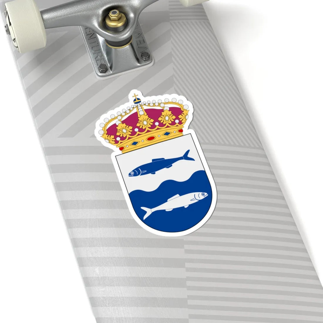 HMS Iggö vapen (Sweden) (Coat of Arms) STICKER Vinyl Kiss-Cut Decal - The Sticker Space