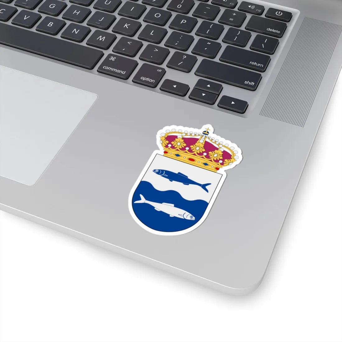 HMS Iggö vapen (Sweden) (Coat of Arms) STICKER Vinyl Kiss-Cut Decal - The Sticker Space