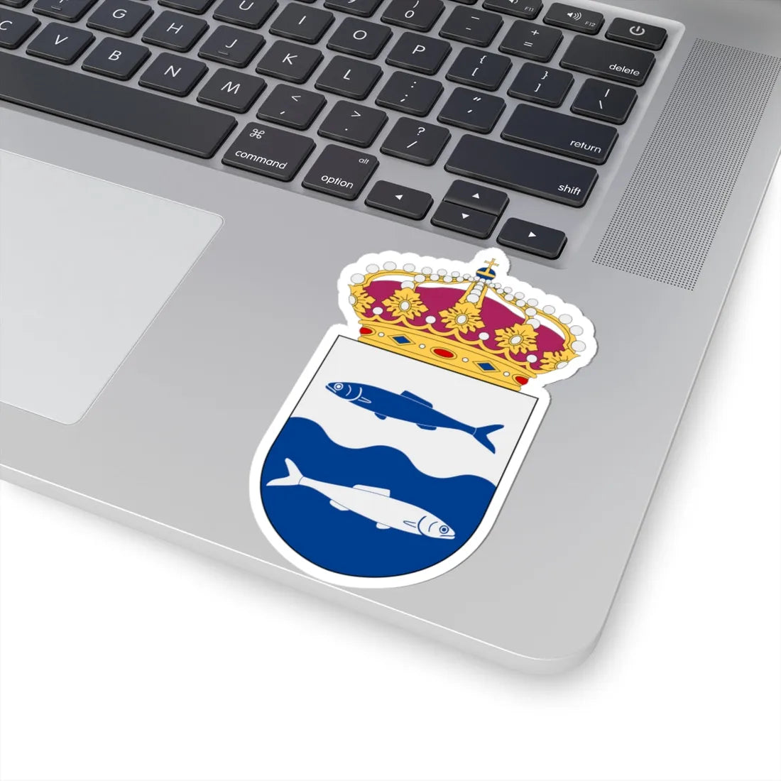 HMS Iggö vapen (Sweden) (Coat of Arms) STICKER Vinyl Kiss-Cut Decal - The Sticker Space