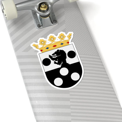 HMS Jacob Bagge vapen (Sweden) (Coat of Arms) STICKER Vinyl Kiss-Cut Decal - The Sticker Space