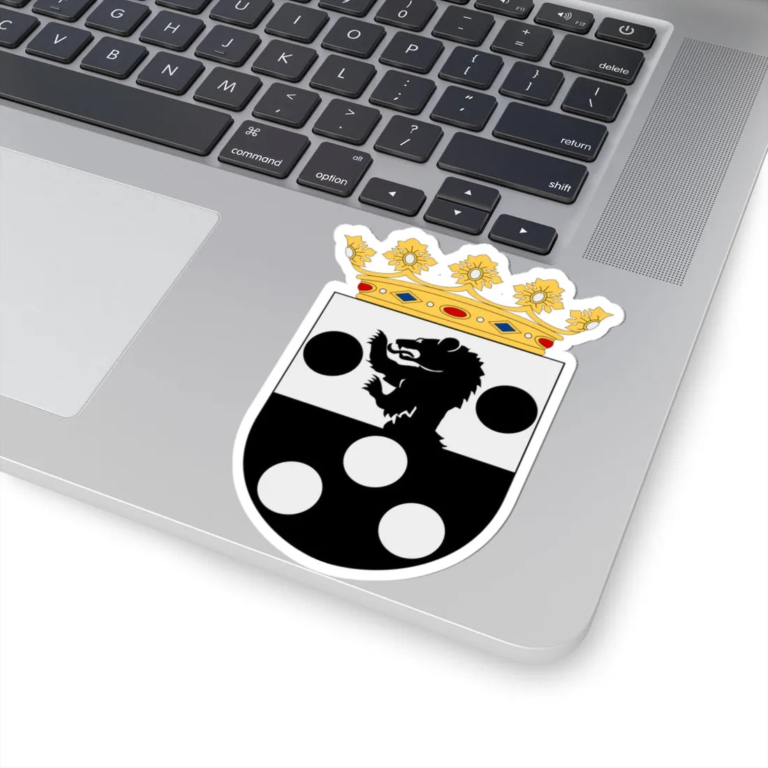 HMS Jacob Bagge vapen (Sweden) (Coat of Arms) STICKER Vinyl Kiss-Cut Decal - The Sticker Space