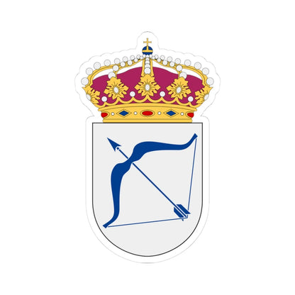 HMS Jägaren vapen (Sweden) (Coat of Arms) STICKER Vinyl Kiss-Cut Decal 3 Inch White - The Sticker Space