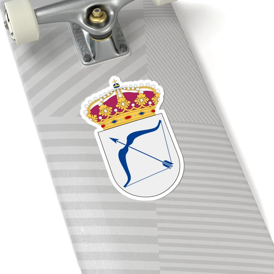 HMS Jägaren vapen (Sweden) (Coat of Arms) STICKER Vinyl Kiss-Cut Decal - The Sticker Space