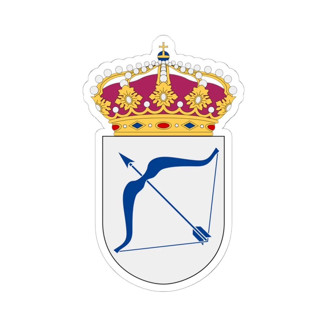 HMS Jägaren vapen (Sweden) (Coat of Arms) STICKER Vinyl Kiss-Cut Decal - The Sticker Space