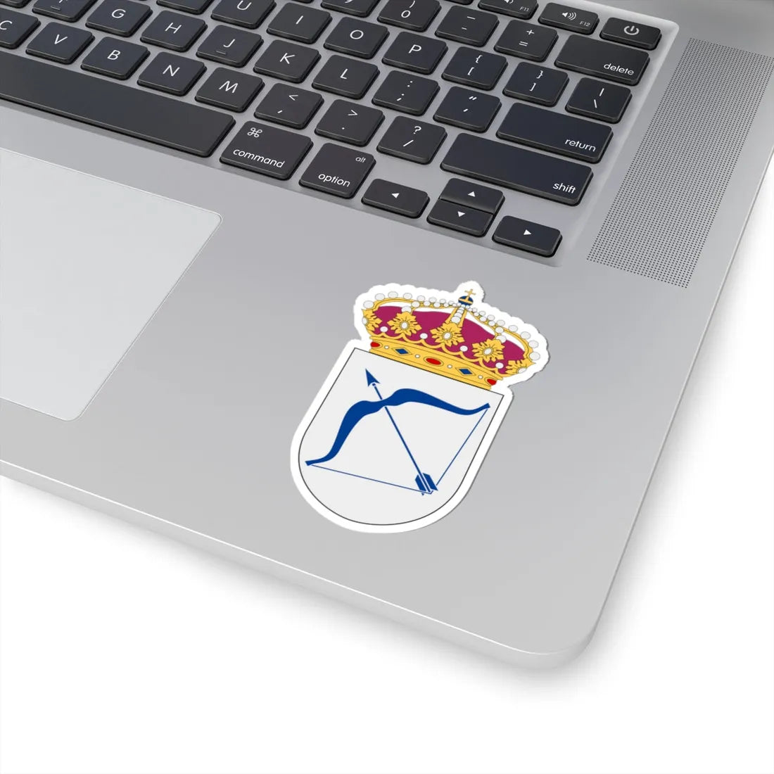 HMS Jägaren vapen (Sweden) (Coat of Arms) STICKER Vinyl Kiss-Cut Decal - The Sticker Space