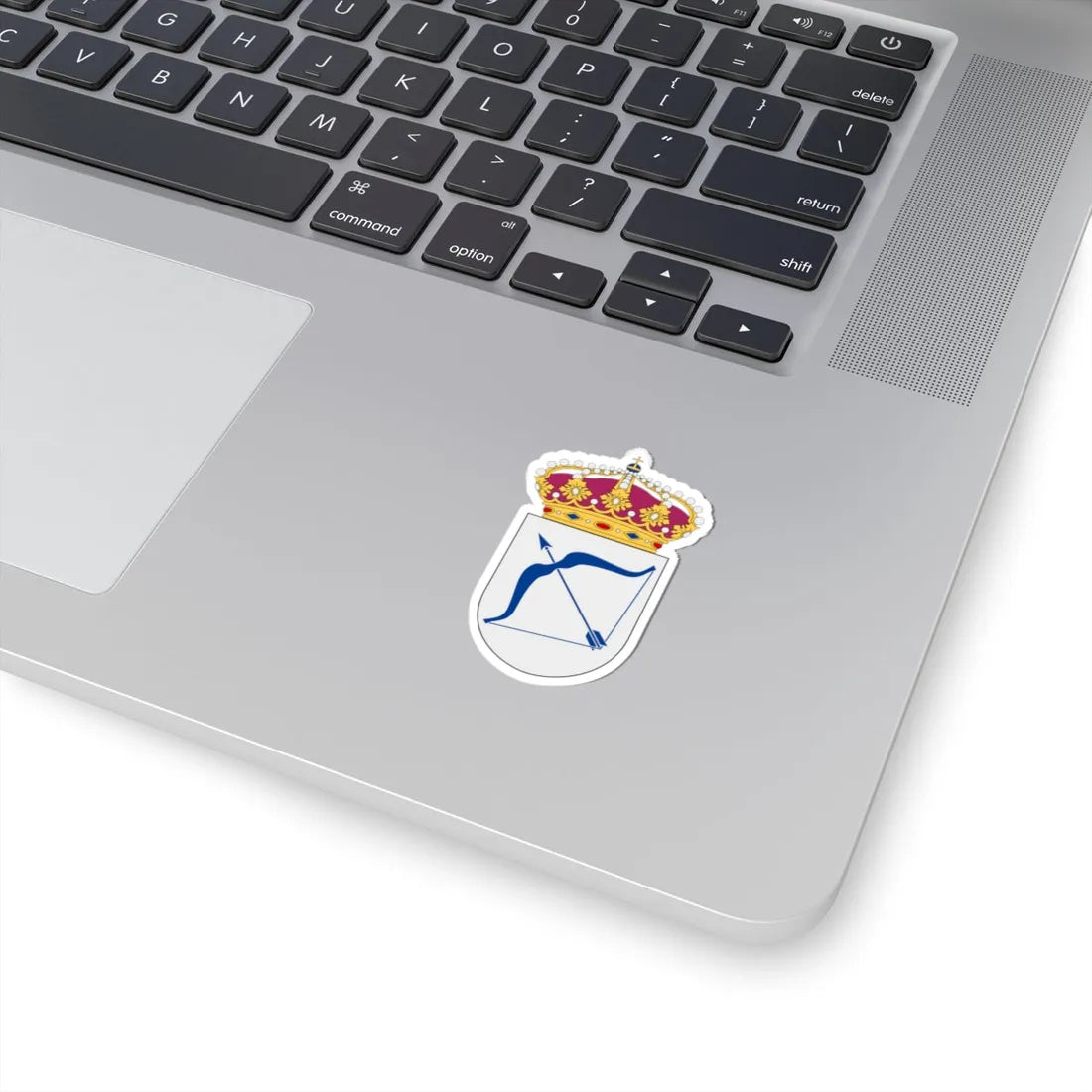 HMS Jägaren vapen (Sweden) (Coat of Arms) STICKER Vinyl Kiss-Cut Decal - The Sticker Space