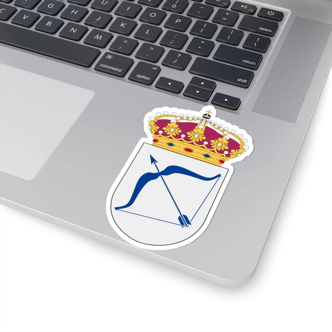 HMS Jägaren vapen (Sweden) (Coat of Arms) STICKER Vinyl Kiss-Cut Decal - The Sticker Space